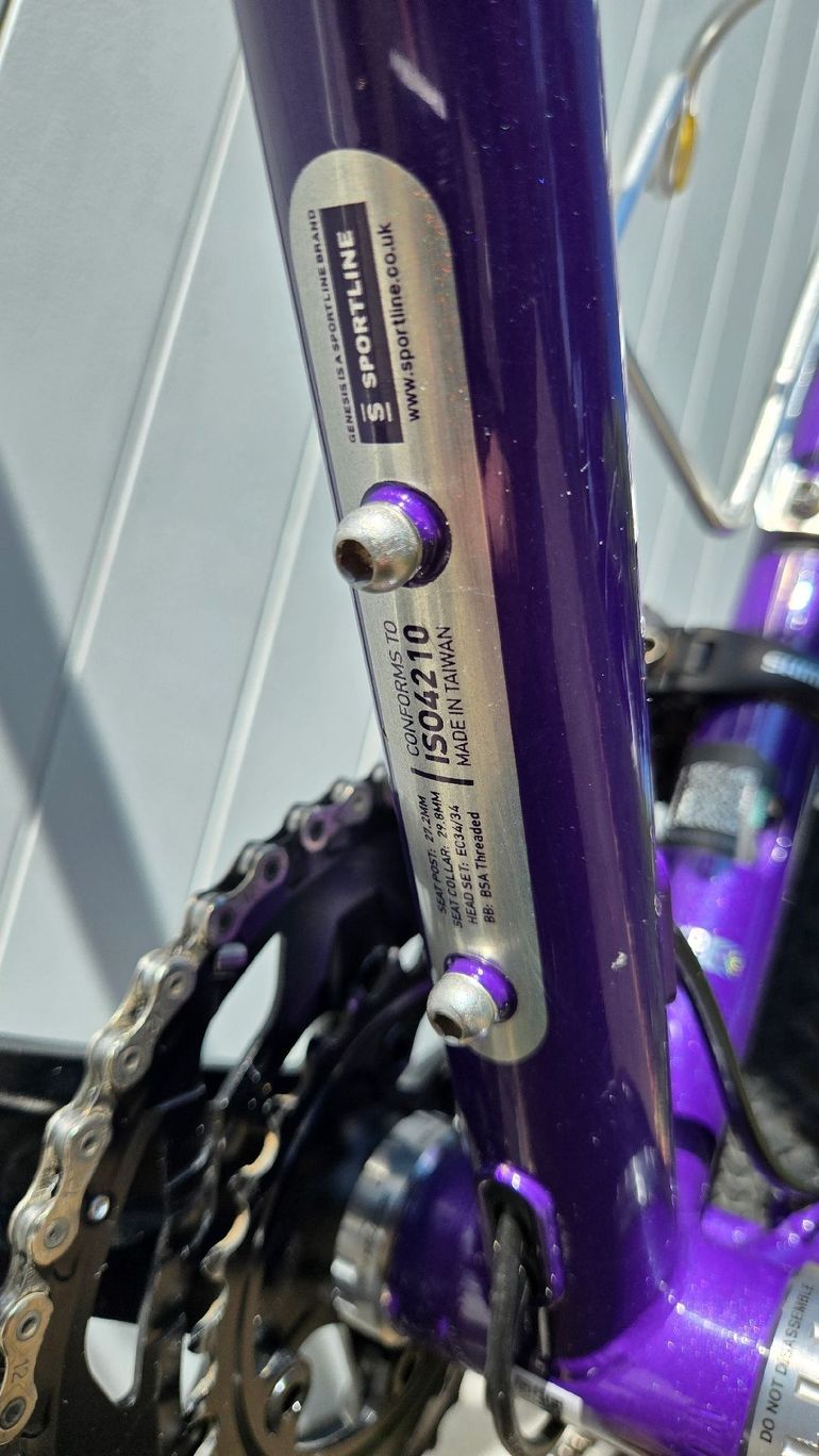 Genesis Croix De Fer 50 2025 2025 Road & Gravel de segunda mano, Morado — imagen 19 de 19