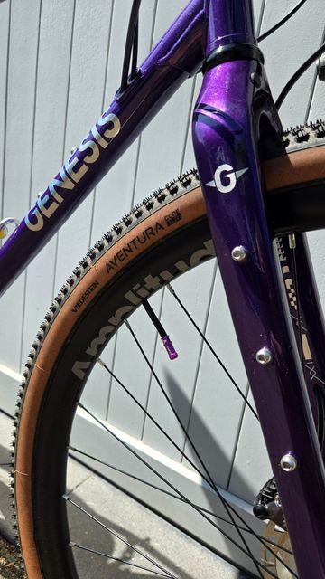 Genesis Croix De Fer 50 2025 2025 Road & Gravel de segunda mano, Morado — imagen 3 de 19