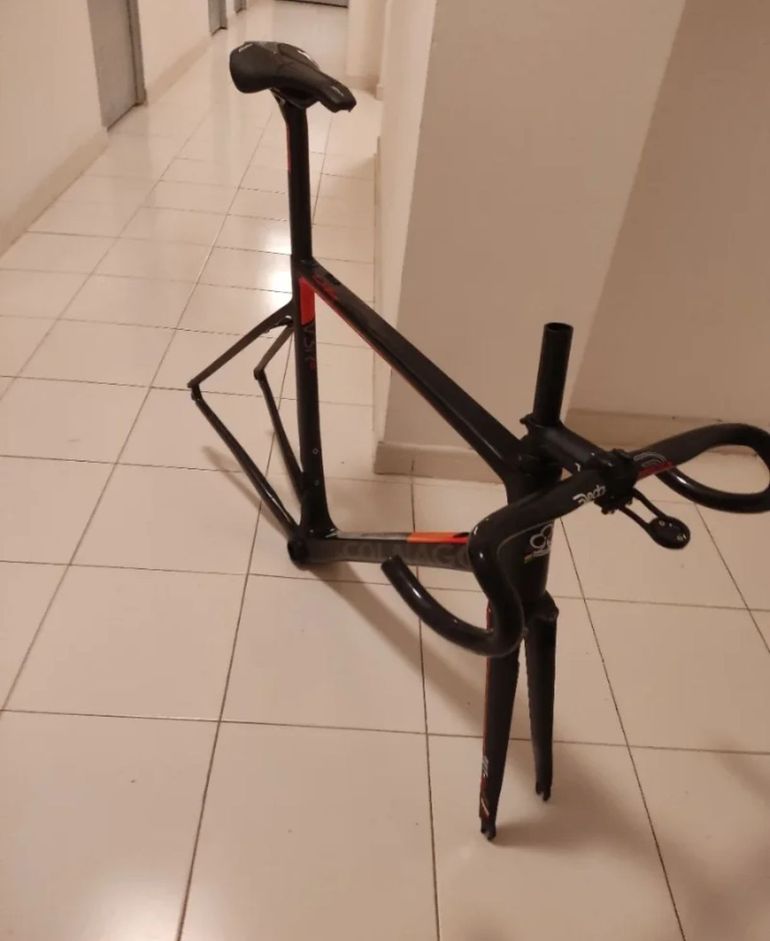 Used Colnago Custom Frameset 2020 Road & Gravel, Black — image 7 of 10