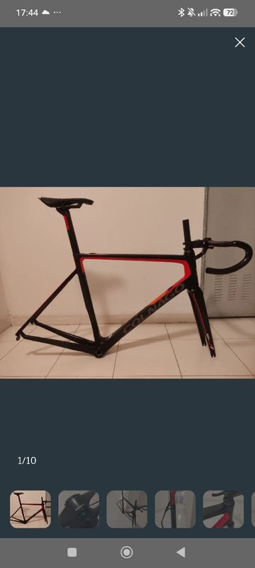 Used Colnago Custom Frameset 2020 Road & Gravel, Black — image 10 of 10