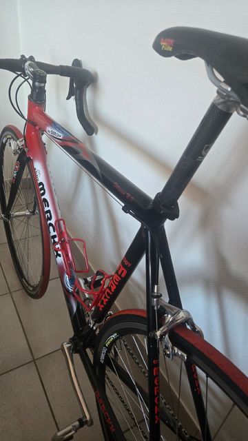 Used Eddy Merckx Team SC - Campagnolo Record 2003 Road & Gravel, Red — image 7 of 16