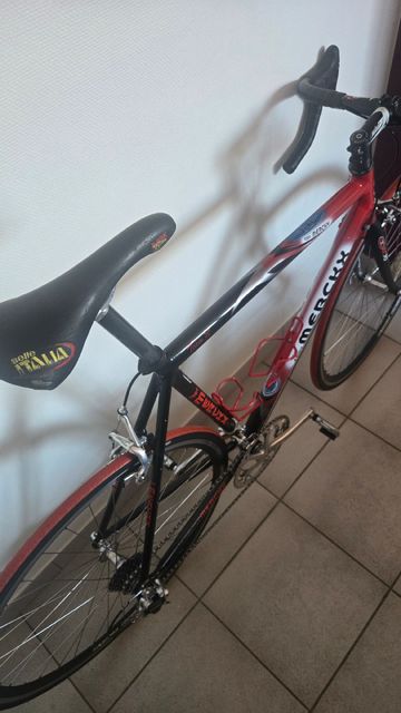 Used Eddy Merckx Team SC - Campagnolo Record 2003 Road & Gravel, Red — image 14 of 16