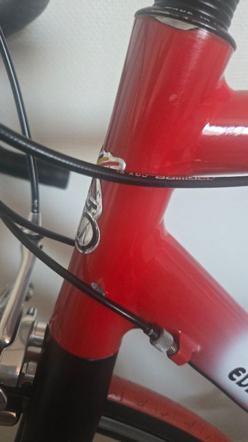 Used Eddy Merckx Team SC - Campagnolo Record 2003 Road & Gravel, Red — image 8 of 16