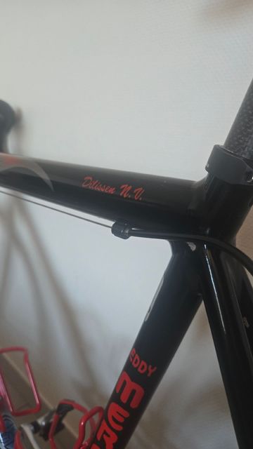 Used Eddy Merckx Team SC - Campagnolo Record 2003 Road & Gravel, Red — image 10 of 16