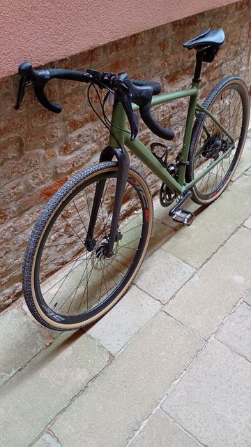 Used NO NAME Personalizzato 2018 Road & Gravel, Green — image 2 of 4