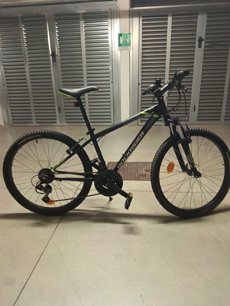 Used ROCKRIDER st 500, ruote 24p, ragazzo 2024 Mountainbike, Black — image 2 of 5