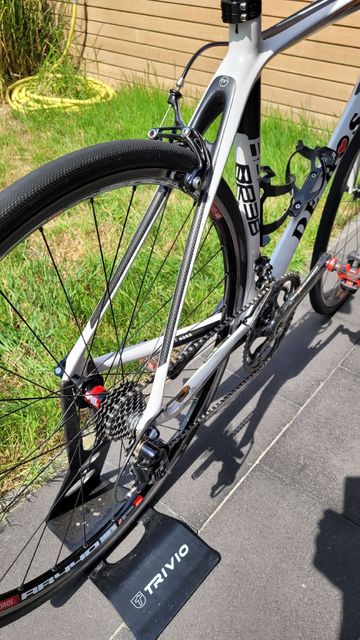 Used De Rosa Custom Campagnolo Chorus 2015 Road & Gravel, White — image 4 of 10