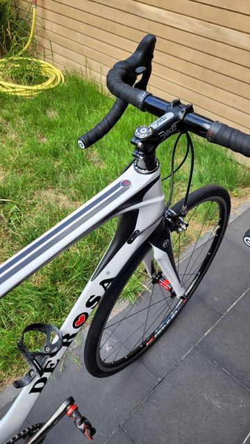Used De Rosa Custom Campagnolo Chorus 2015 Road & Gravel, White — image 6 of 10