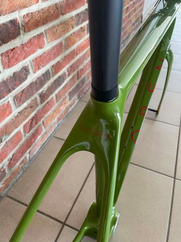 Used Open U.P Frameset 2026 Road & Gravel, Green — image 6 of 6