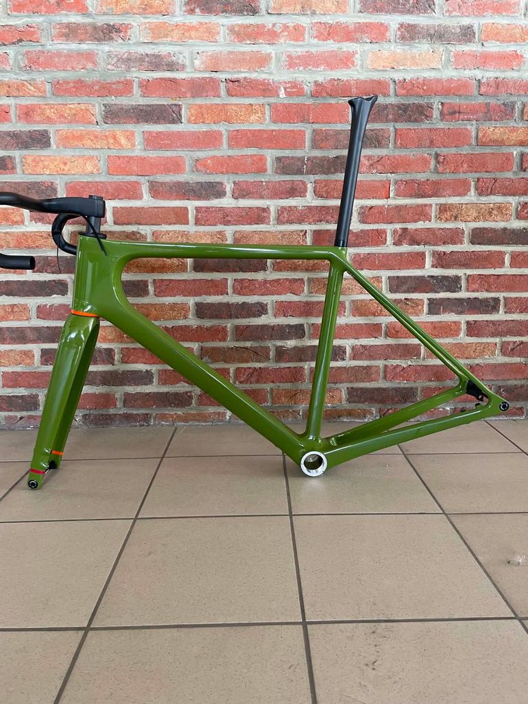 Used Open U.P Frameset 2026 Road & Gravel, Green — image 2 of 6