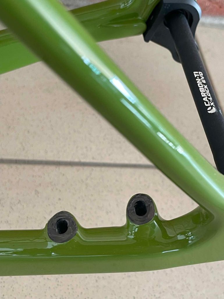 Used Open U.P Frameset 2026 Road & Gravel, Green — image 4 of 6