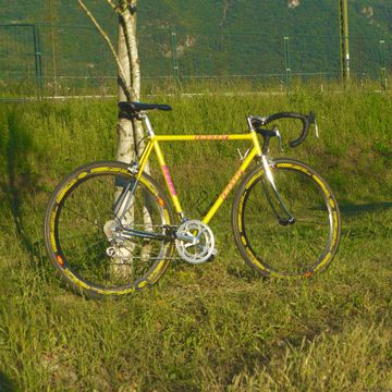 Used Francesco Moser Custom Campagnolo Veloce 1990 Road & Gravel, Orange — image 2 of 7