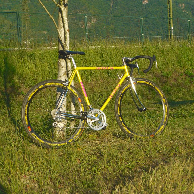 Used Francesco Moser Custom Campagnolo Veloce 1990 Road & Gravel, Orange — image 2 of 7