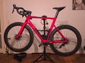 BMC Timemachine SRAM Force eTap AXS + QUARQ powermeter + DT Swiss ARC1650 2022 Road & Gravel d'occasion — image 5 sur 6