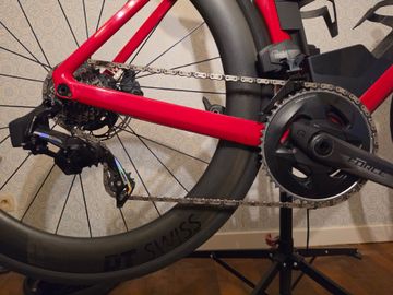 BMC Timemachine SRAM Force eTap AXS + QUARQ powermeter + DT Swiss ARC1650 2022 Road & Gravel d'occasion — image 4 sur 6