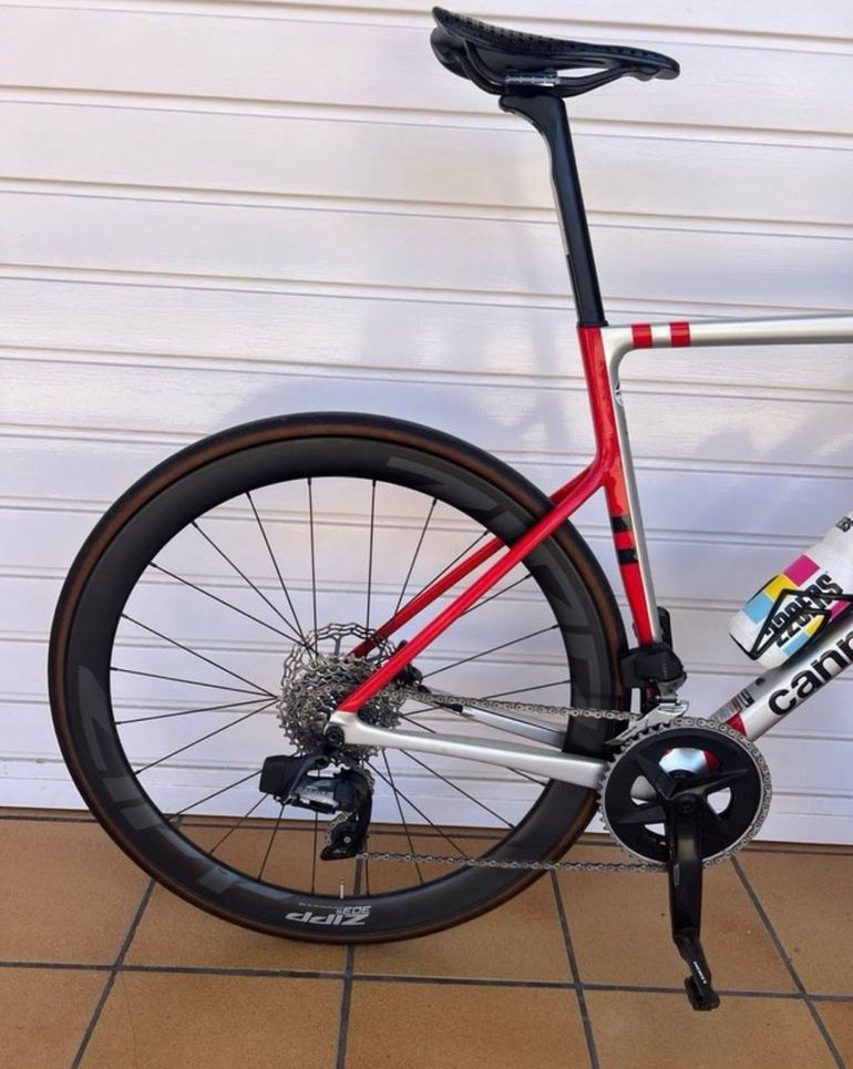Used Cannondale Supersix SRAM Force eTap AXS 2023 Road & Gravel, Light Gray — image 4 of 4