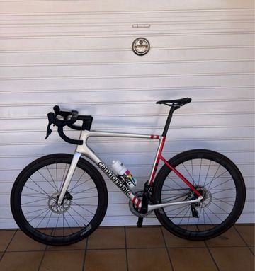 Used Cannondale Supersix SRAM Force eTap AXS 2023 Road & Gravel, Light Gray — image 1 of 4