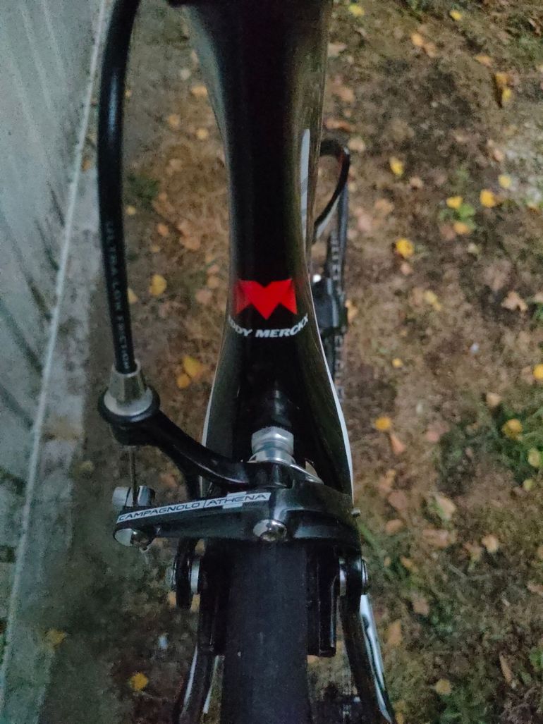 Used Eddy Merckx Custom Campagnolo Athena EPS 2012 Road & Gravel, Red — image 7 of 14