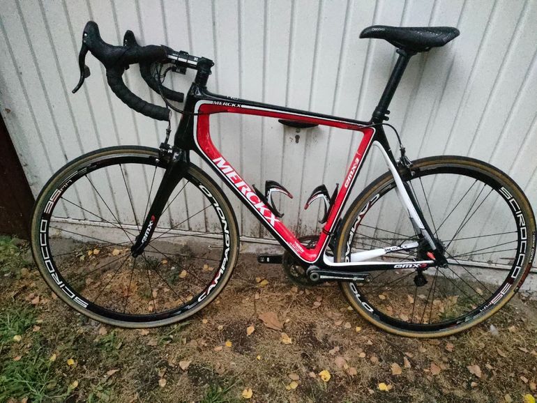 Used Eddy Merckx Custom Campagnolo Athena EPS 2012 Road & Gravel, Red — image 14 of 14