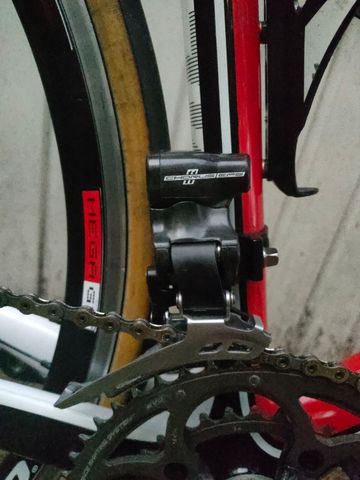 Used Eddy Merckx Custom Campagnolo Athena EPS 2012 Road & Gravel, Red — image 3 of 14