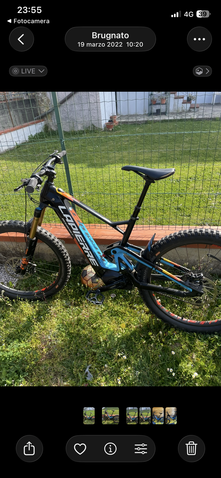 Lapierre Overvolt GLP 2 Team 2021 2021 Mountainbike usato, Nero — immagine 2 di 7