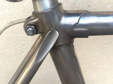 Used Frera Italian Steel ‘60s Retromod 1975 Urban, Light Gray — image 8 of 14