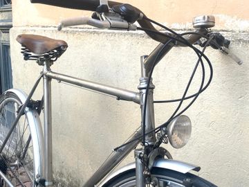 Used Frera Italian Steel ‘60s Retromod 1975 Urban, Light Gray — image 9 of 14