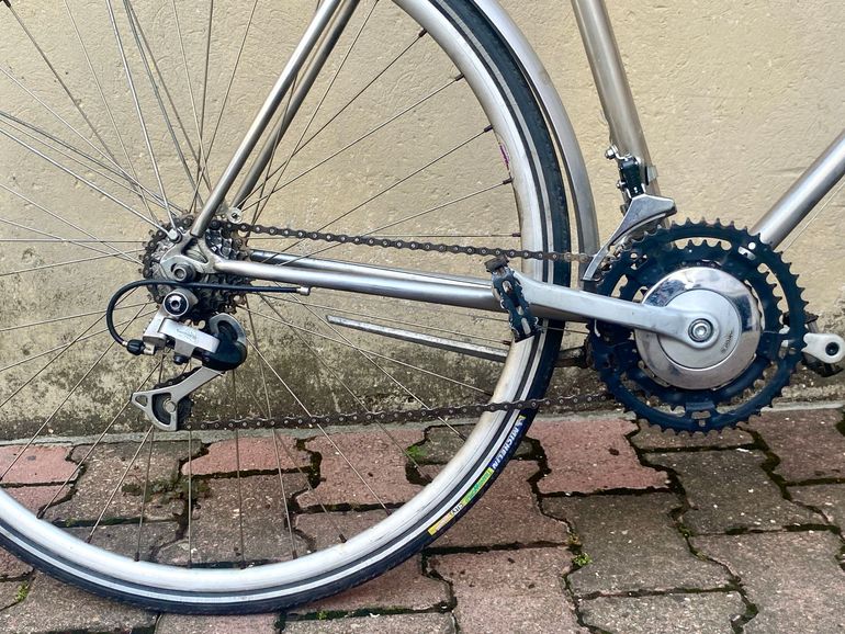 Used Frera Italian Steel ‘60s Retromod 1975 Urban, Light Gray — image 2 of 14