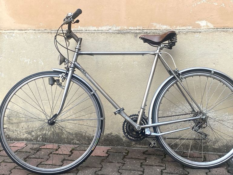 Used Frera Italian Steel ‘60s Retromod 1975 Urban, Light Gray — image 14 of 14