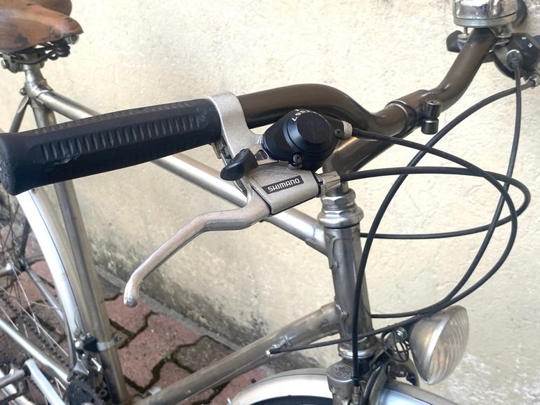 Used Frera Italian Steel ‘60s Retromod 1975 Urban, Light Gray — image 10 of 14