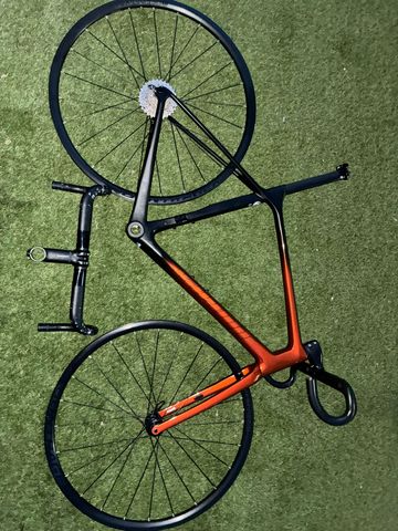 Used Giant TCR Advanced Pro Disc Frameset 2024 Frameset 2024 Road & Gravel, Orange — image 7 of 12