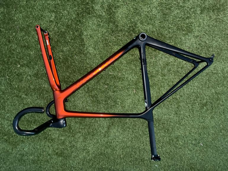 Used Giant TCR Advanced Pro Disc Frameset 2024 Frameset 2024 Road & Gravel, Orange — image 3 of 12