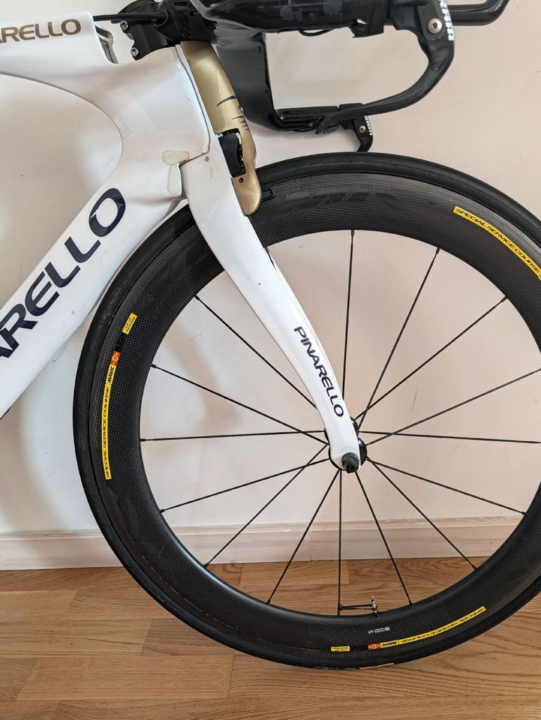 Used Pinarello Bolide SRAM Force eTap AXS 2014 Road & Gravel, White — image 4 of 6
