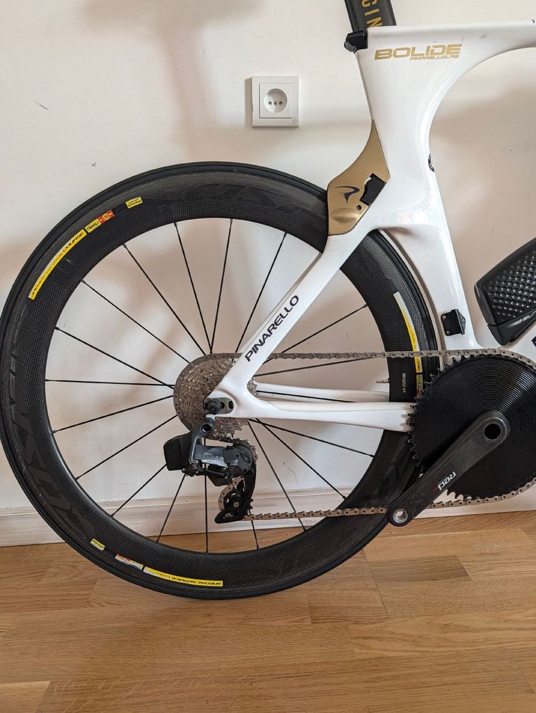 Used Pinarello Bolide SRAM Force eTap AXS 2014 Road & Gravel, White — image 2 of 6