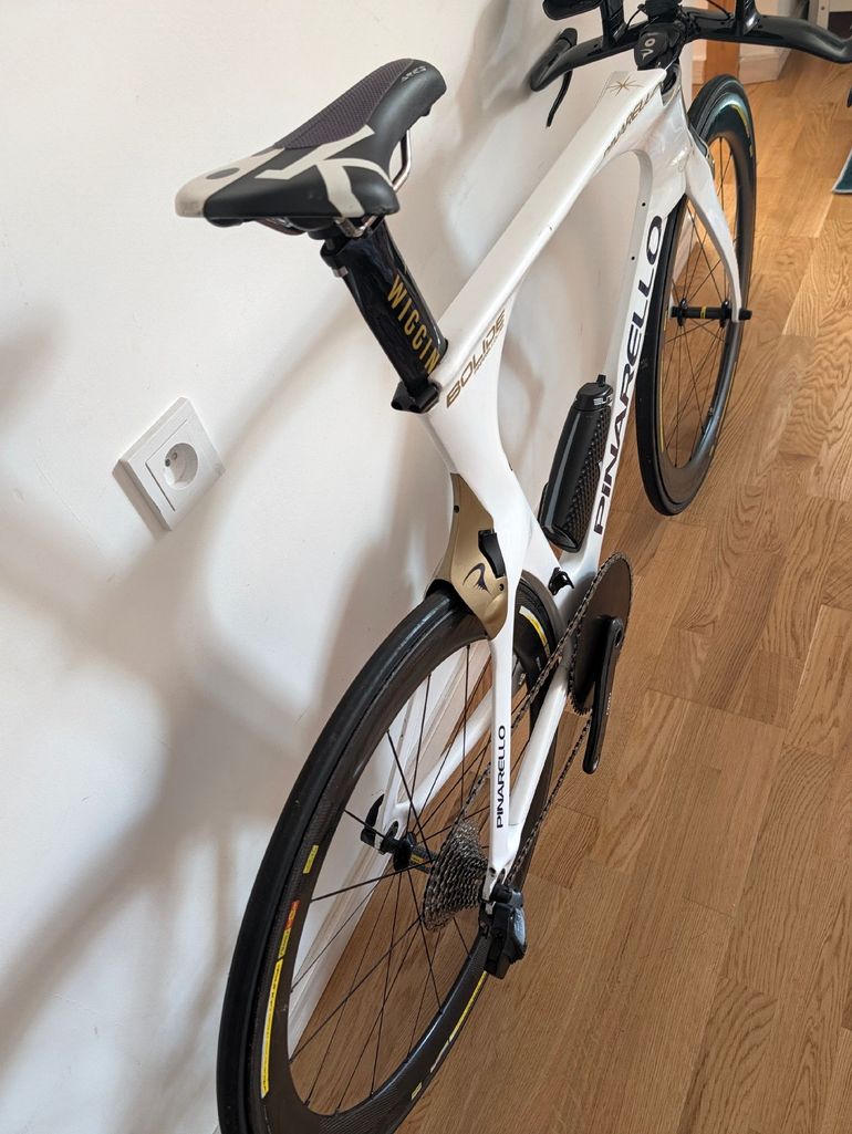 Used Pinarello Bolide SRAM Force eTap AXS 2014 Road & Gravel, White — image 5 of 6