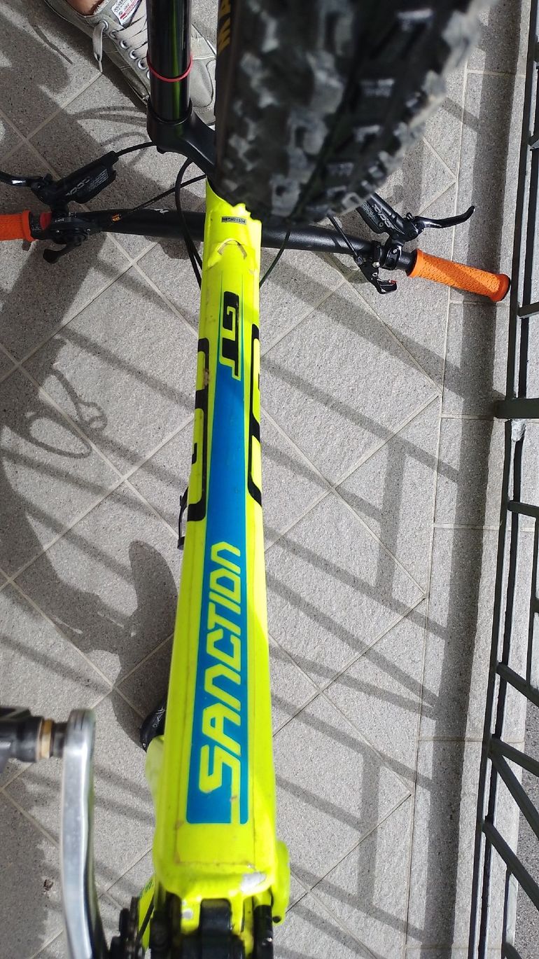 Used GT Sanction Frameset 2016 Mountainbike, Orange — image 9 of 9