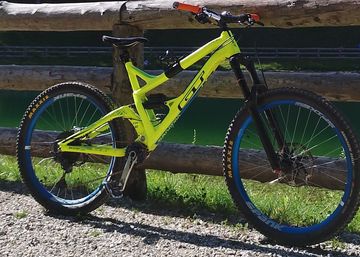 Used GT Sanction Frameset 2016 Mountainbike, Orange — image 1 of 9
