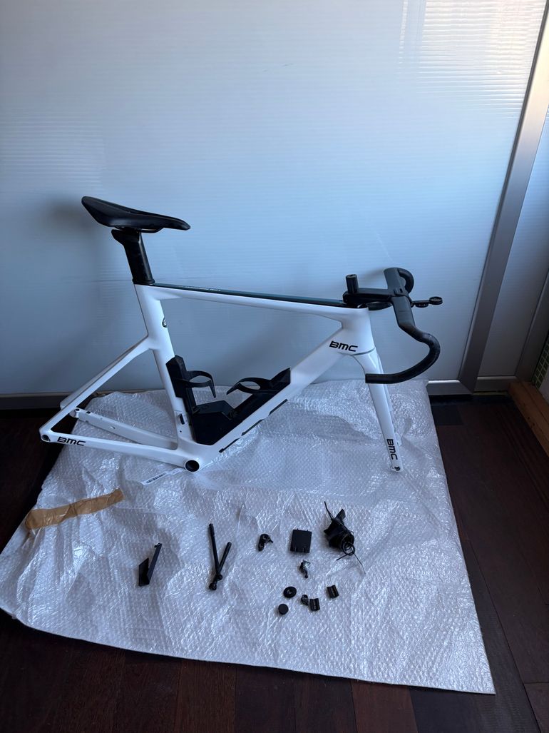 Used BMC Timemachine 01 ROAD TWO 2021 Frameset 2021 Road & Gravel, White — image 2 of 4