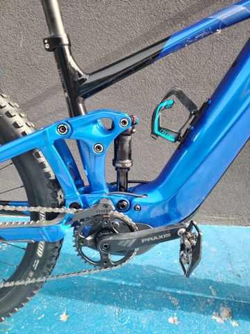 Used GIANT TRANCE X E+2 PRO 29 2023 Mountainbike, Blue — image 5 of 12