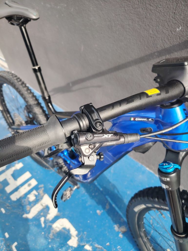 Used GIANT TRANCE X E+2 PRO 29 2023 Mountainbike, Blue — image 8 of 12