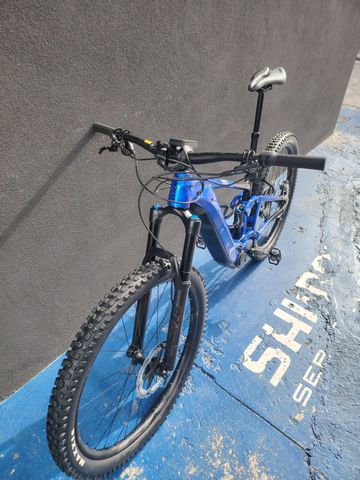 Used GIANT TRANCE X E+2 PRO 29 2023 Mountainbike, Blue — image 11 of 12