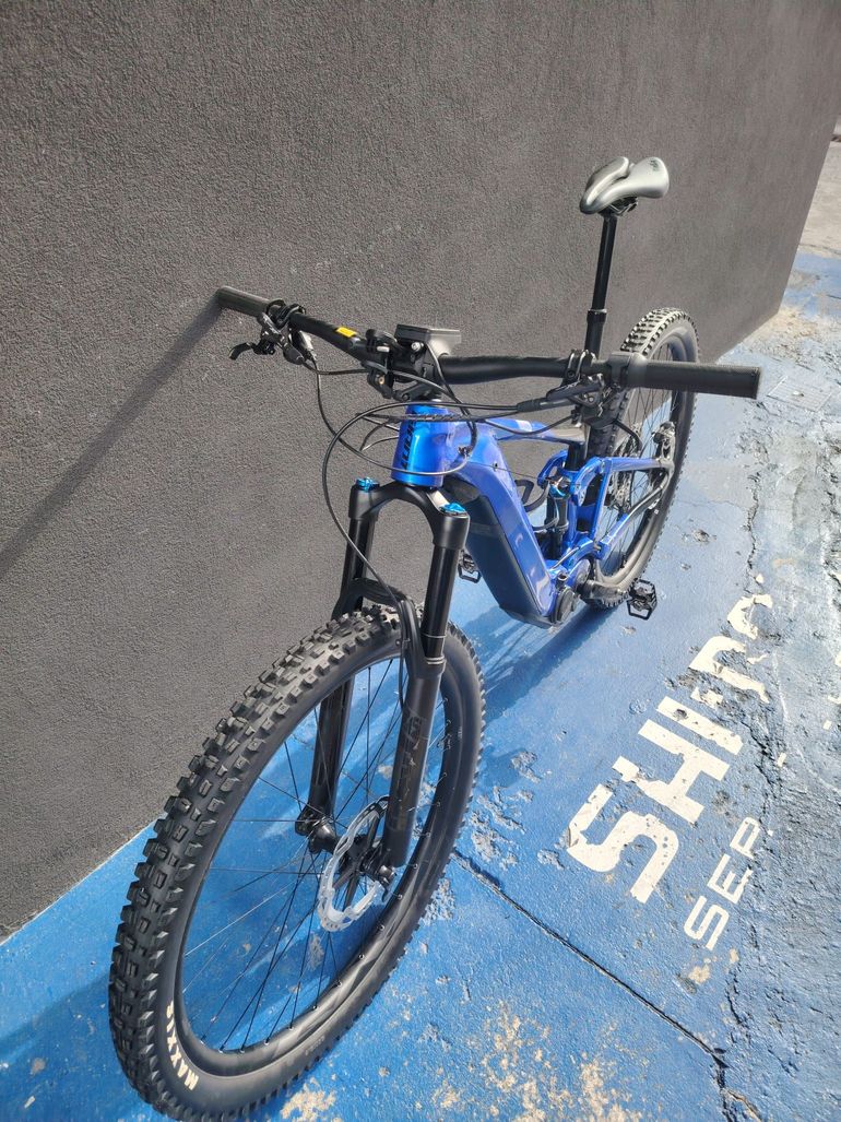 Used GIANT TRANCE X E+2 PRO 29 2023 Mountainbike, Blue — image 11 of 12
