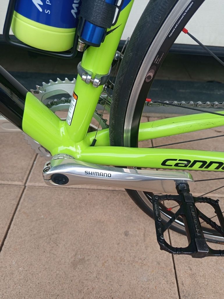 Used Cannondale c9 Custom Shimano 105 2005 Road & Gravel, Black — image 7 of 12