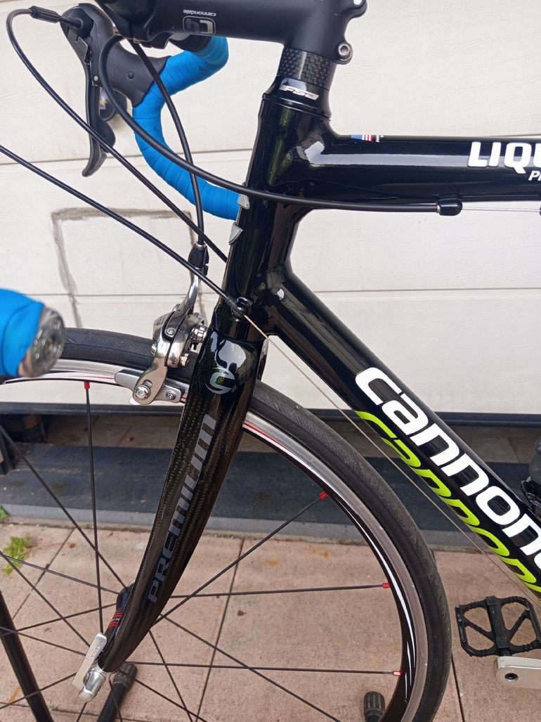 Used Cannondale c9 Custom Shimano 105 2005 Road & Gravel, Black — image 8 of 12