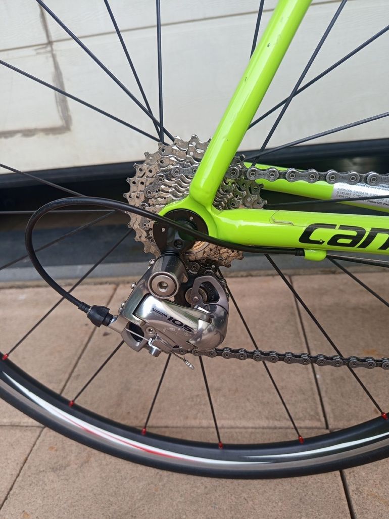 Used Cannondale c9 Custom Shimano 105 2005 Road & Gravel, Black — image 4 of 12