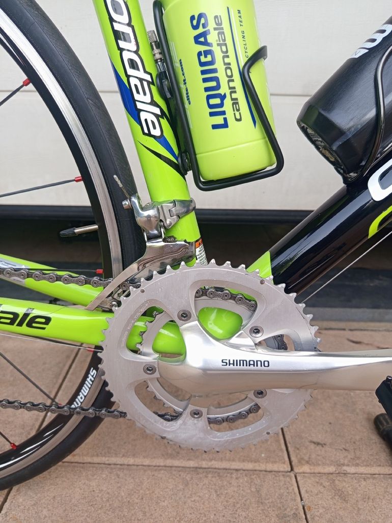 Used Cannondale c9 Custom Shimano 105 2005 Road & Gravel, Black — image 6 of 12