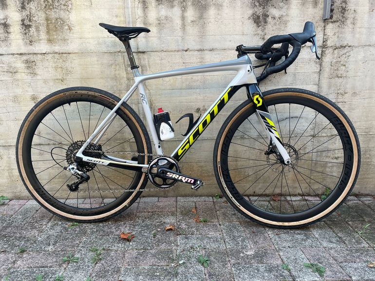 Used Scott Addict cx Custom SRAM Rival 2018 Road & Gravel, White — image 2 of 6