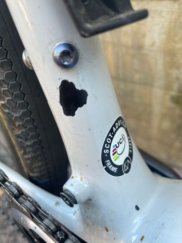 Used Scott Addict cx Custom SRAM Rival 2018 Road & Gravel, White — image 5 of 6