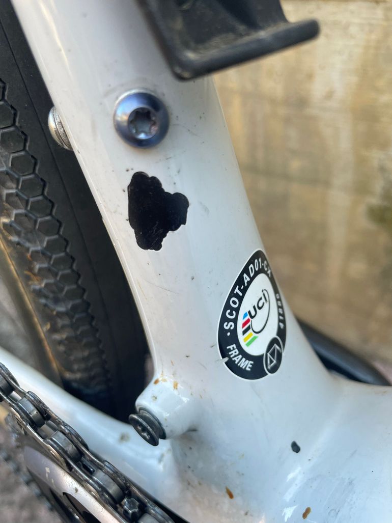 Used Scott Addict cx Custom SRAM Rival 2018 Road & Gravel, White — image 5 of 6