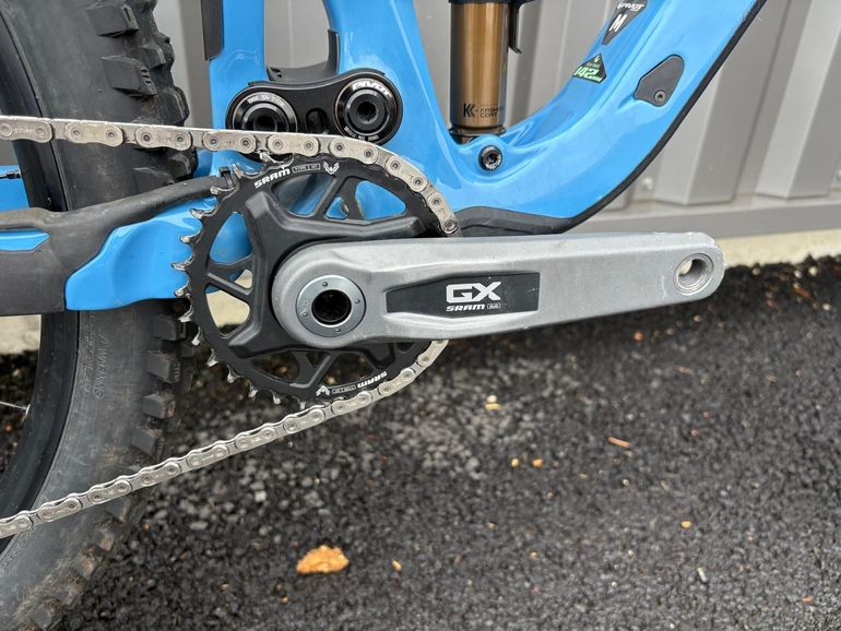 Used Pivot Switchblade SRAM GX Eagle AXS 2024 Mountainbike, Blue — image 3 of 11